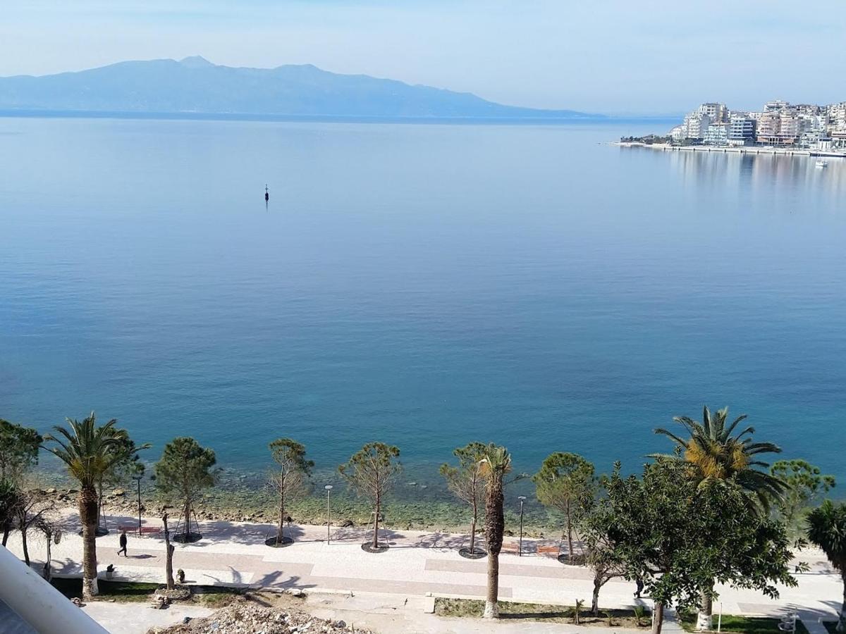 Amazing Sea City View Apartment Sarande Ngoại thất bức ảnh